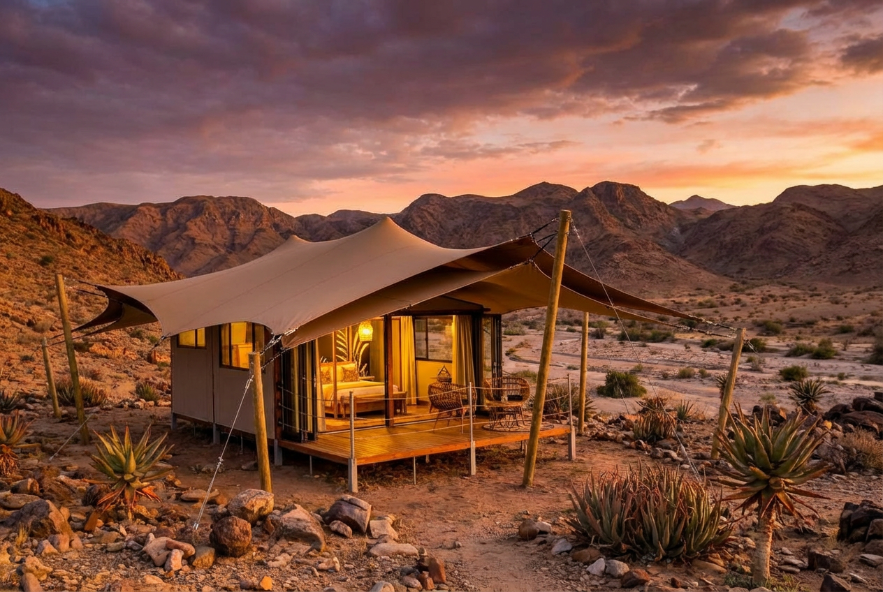 Luxury Glamping in the Wild